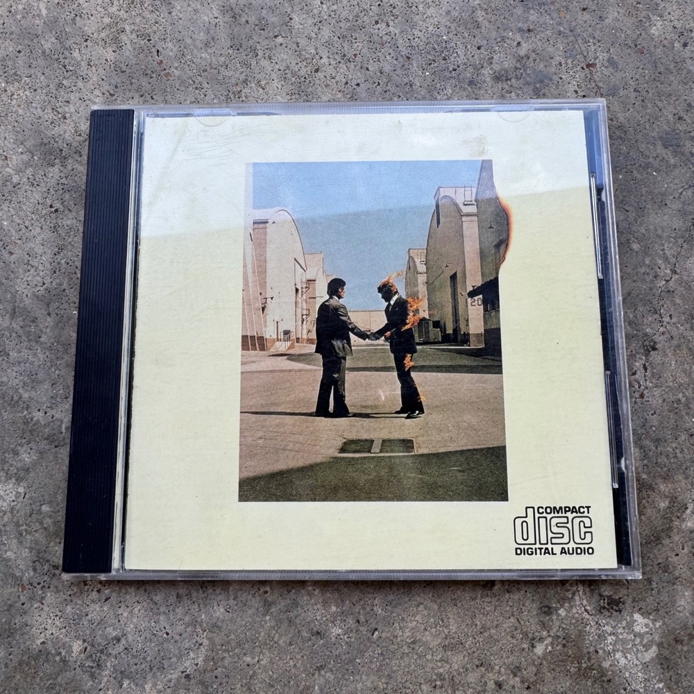 Vintage 1975 Pink Floyd Wish You Were Here CD Rock Music Made in USA
